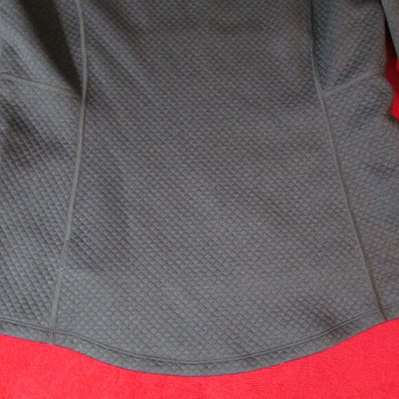Marmot Annie Quilted Pullover - Cowl Neck - Pockets - Dark Gray - Picture 8 of 8